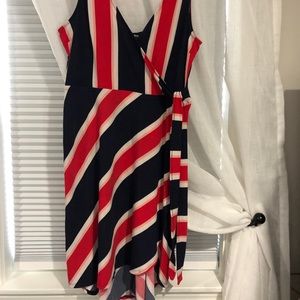 Express faux wrap dress